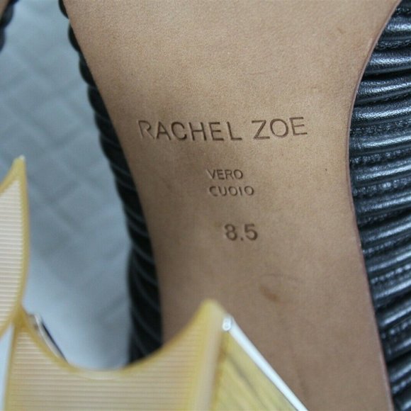 Rachel Zoe Seneca Tube Strap Mules Sandals - Picture 11 of 11